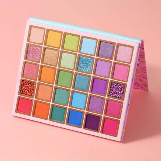 30 Colors Cloudy with a Chance of Sprinkles Eyeshadow Palette