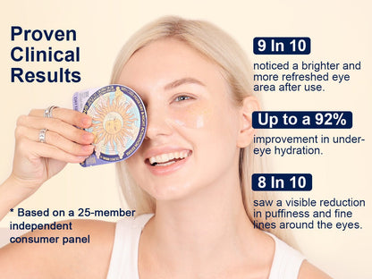 Lunara & Solara Hydrogel Eye Patches with Two Bonus Eye Serums