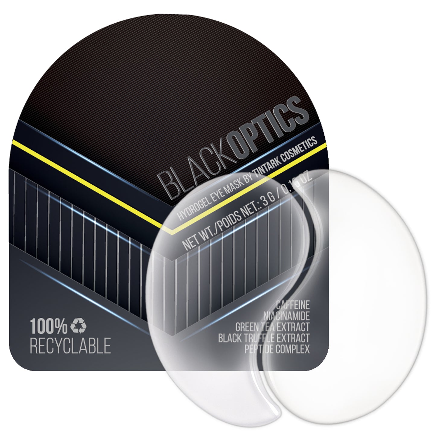 Black Optics Hydrogel Eye Patches