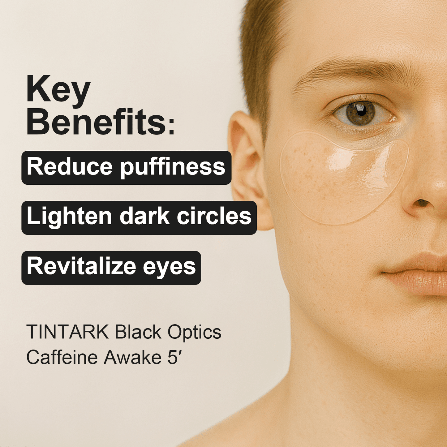 Black Optics Hydrogel Eye Patches
