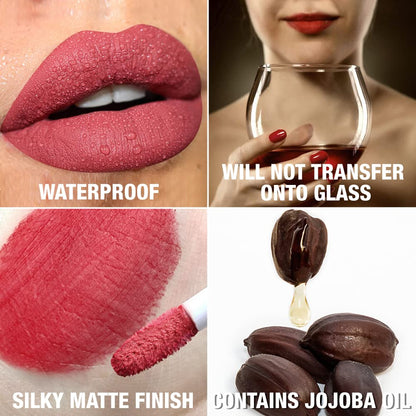 Matte Lip Stains - 05 Maroon Maroon