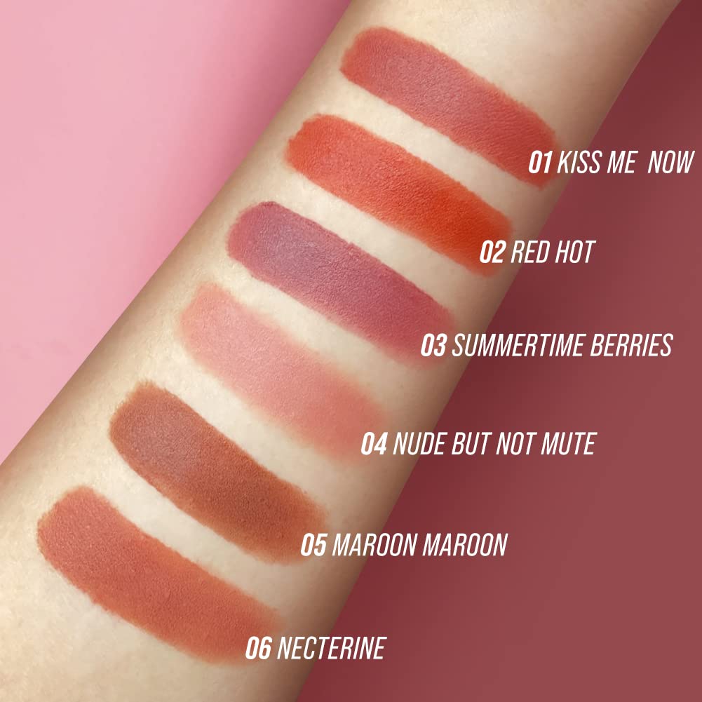 Matte Lip Stains - 05 Maroon Maroon